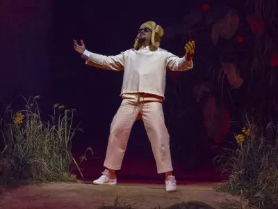 FILE - Bad Bunny performs during his first show of his 30-date concert residency at the Coliseo de Puerto Rico José Miguel Agrelot, in San Juan, Puerto Rico, July 11, 2025. (AP Photo/Alejandro Granadillo, File)