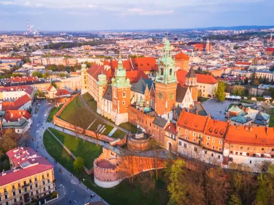 Krakov iz zraka / Foto: Istock