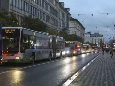 Mestni avtobusi ponoči ne bodo vozili