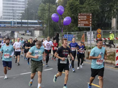 - 20.10.2024 - 28. Ljubljanski maraton - 24 tisoč tekačev - največji športno-rekreativni dogodek v državi //FOTO: Jaka Gasar