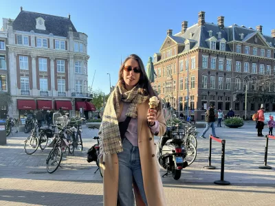 Tamara Večić na Nizozemskem / Foto: Osebni Arhiv