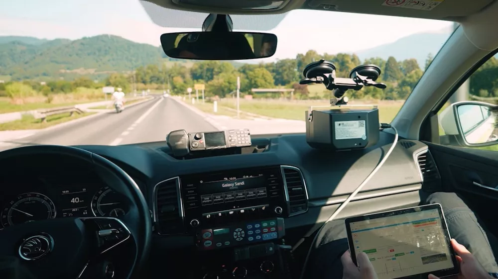 Mobilni radar na Gorenjskem, kje merijo hitrost?