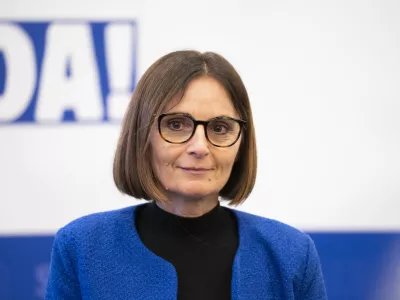 Nataša Avšič Bogovič08.03.2025 izjava za medije ob robu zasedanja sveta stranke Gibanje SvobodaFOTO: Nik Erik Neubauer