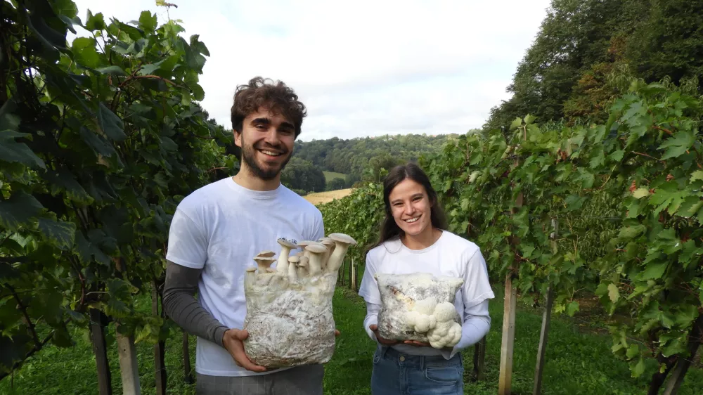 Timotej gungl in Lucija prosen, Gobnik / Foto: Katja Petrovec