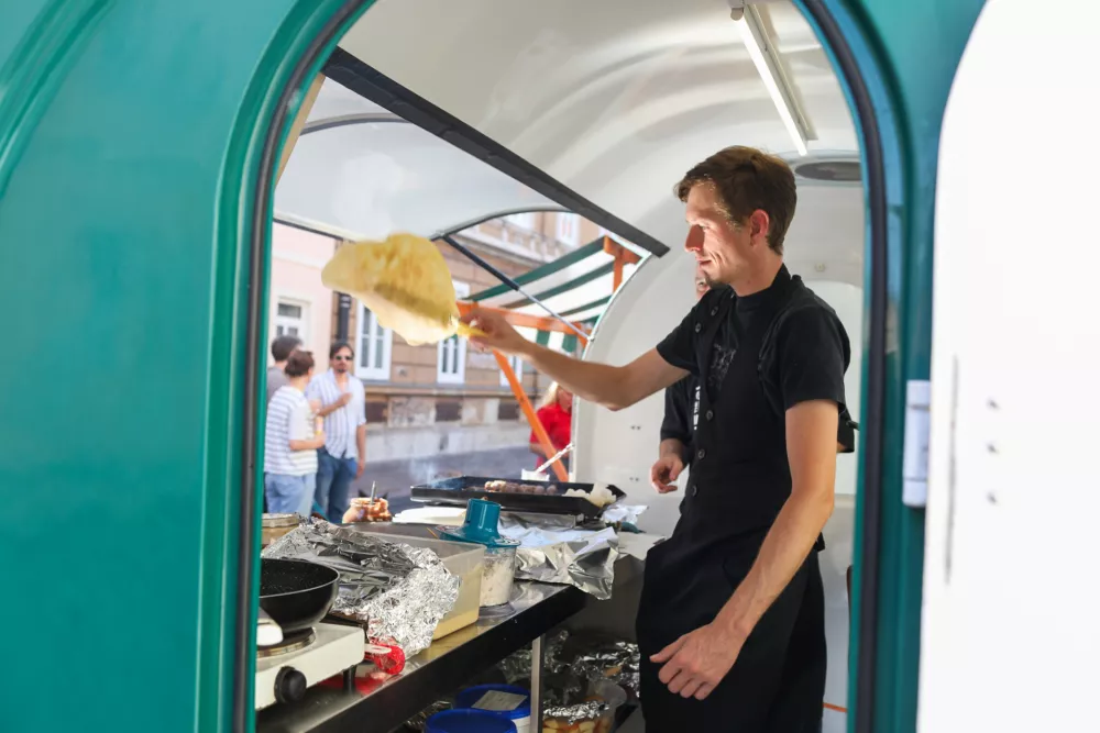 21.09.2025. - 3. Poljanska fest. Ulični dogodek na zaprti Poljanski cesti. Foto: Bojan Velikonja 