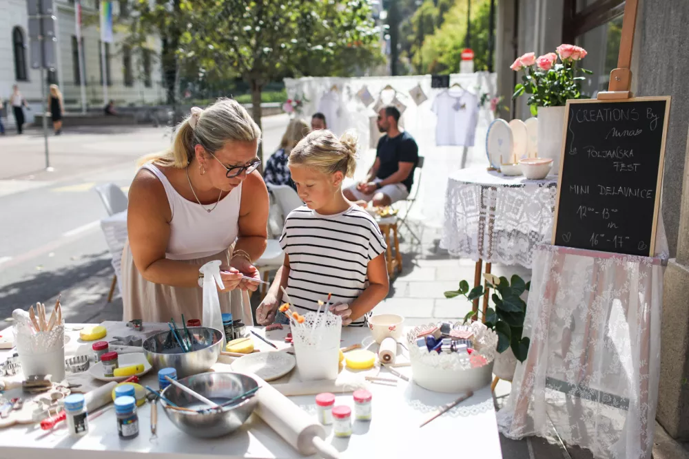 21.09.2025. - 3. Poljanska fest. Ulični dogodek na zaprti Poljanski cesti. Foto: Bojan Velikonja 