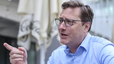 - 19.06.2025 - Evropski poslanec Vladimir Prebilič//FOTO: Jaka GasarOPOMBA: ZA OBJEKTIV - INTERVJU