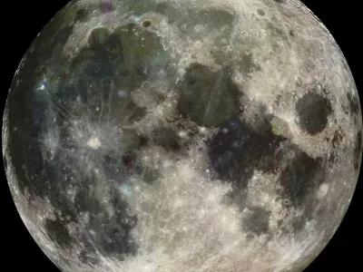 Luna je polna skrivnosti. / Foto: Nasa