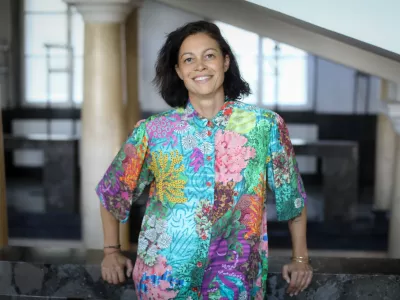 4.9.2025 - Inga Remeta direktorica Slovenskega mladinskega gledališča - SMG - Slovensko mladinsko gledališčeFoto: Luka Cjuha