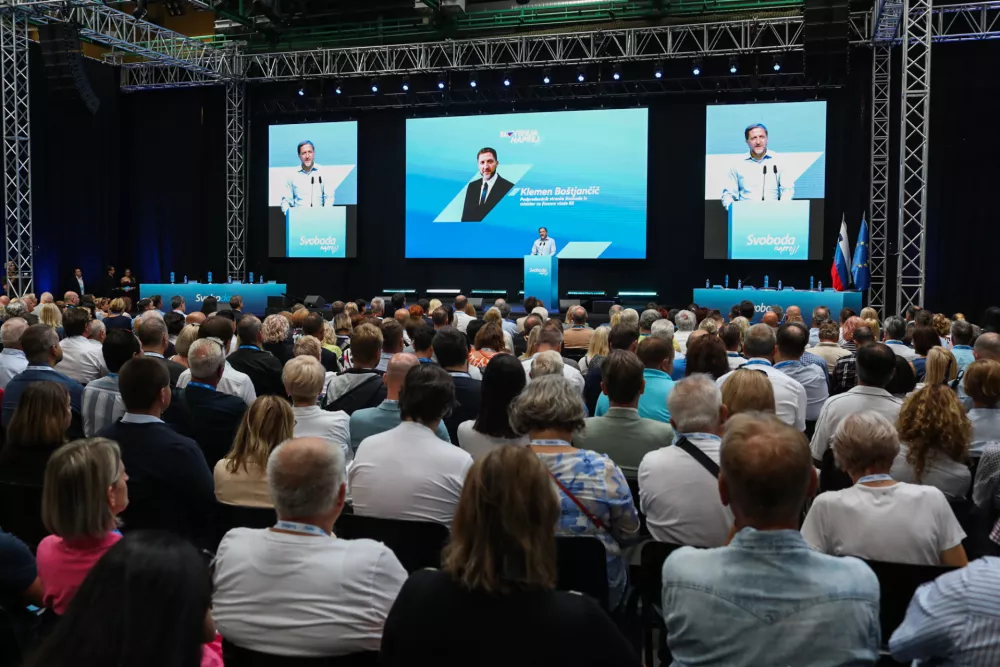20.09.2025. 5. Kongres Gibanja Svoboda. Foto: Bojan Velikonja / Foto: 