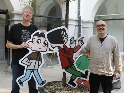 Nemški stripar se je zaljubil v Ljubljano: »Potreboval sem razlog, da se vrnem«