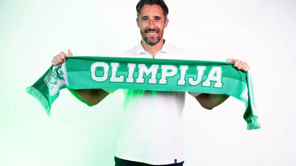 Portrait of Federico Bessone, new head coach after signing a contract for NK Olimpija Ljubljana, on September 22, 2025 in SRC Stozice, Ljubljana, Slovenia. Photo by Vid Ponikvar / Sportida