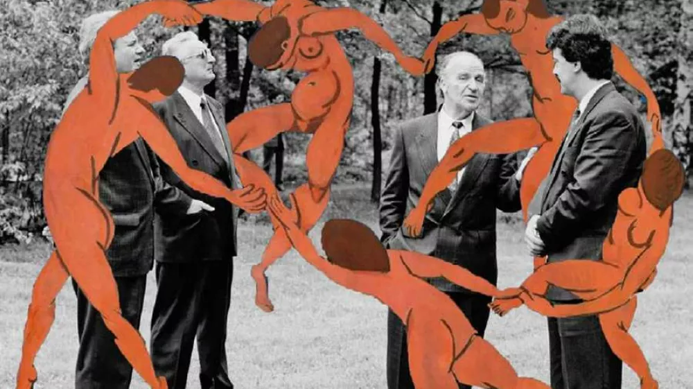 Le Danse, digitalni print, 2021 © Srdja Dragović