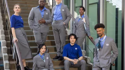 Vodiči, ki so tudi obrazi ZN, imajo zdaj oblačila, na katera so lahko ponosni – pripovedujejo zgodbo o trajnosti, vključevanju, inovacijah in ustvarjalnosti. F Agaton Strom