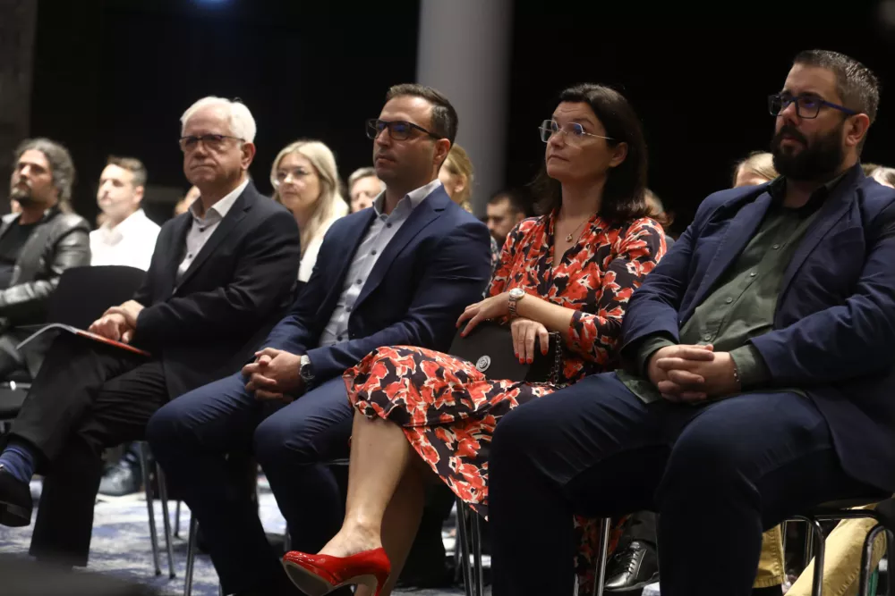 24.9.2025 - Gazela 2025 - Osrednjesloveska Gazela - Grand hotel Plaza - regijski izbor najboljših najhitreje rastočih podjetij – razglasitev Osrednjeslovenske GazeleFoto: Luka Cjuha