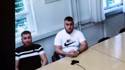 25.09.2025 - sodišče, obtožena Novak Arsen, Novak LeonardoFoto: Tomaž Skale