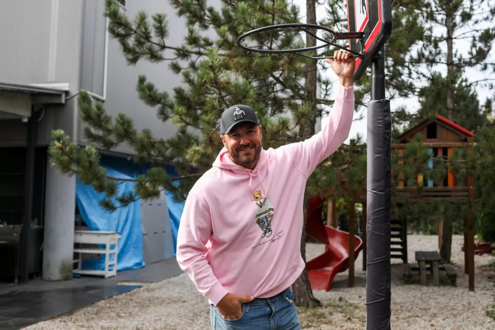 - 09.10.2025. - Marko Milić, bivši košarkar, reprezentant, danes športni direktor slovenske reprezentance in trener Luka Dončiča.//FOTO: Bojan Velikonja / Foto: Bojan Velikonja