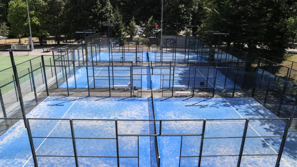 Igri&scaron;ča za padel bodo odprta tudi pozimi