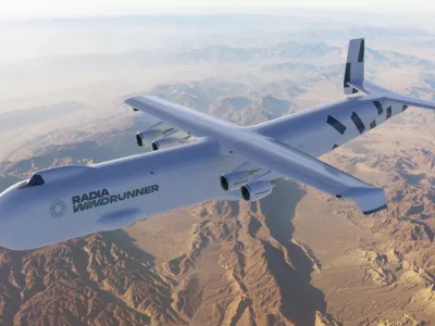 Računalniška ilustracija letala / Foto: Radia