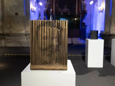 Slavko Tihec, razstava Križevniška cerkev, Festival Ljubljana