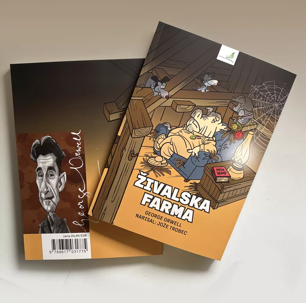 Ovitek novega stripa / Foto: Artelje