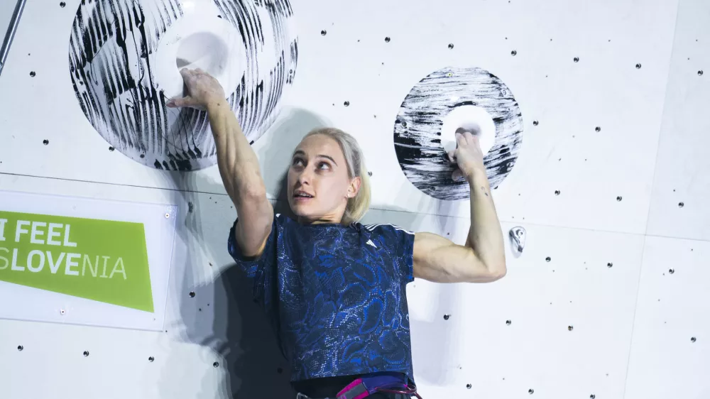 Janja Garnbret 23.08.2025 - 24-urni dobrodelni plezalni maraton z Janjo Garnbret, Slovenska BistricaFoto: Nik Erik Neubauer 