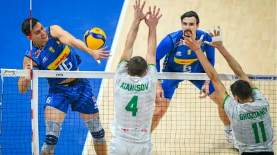 odbojka italija - bolgarija, SP