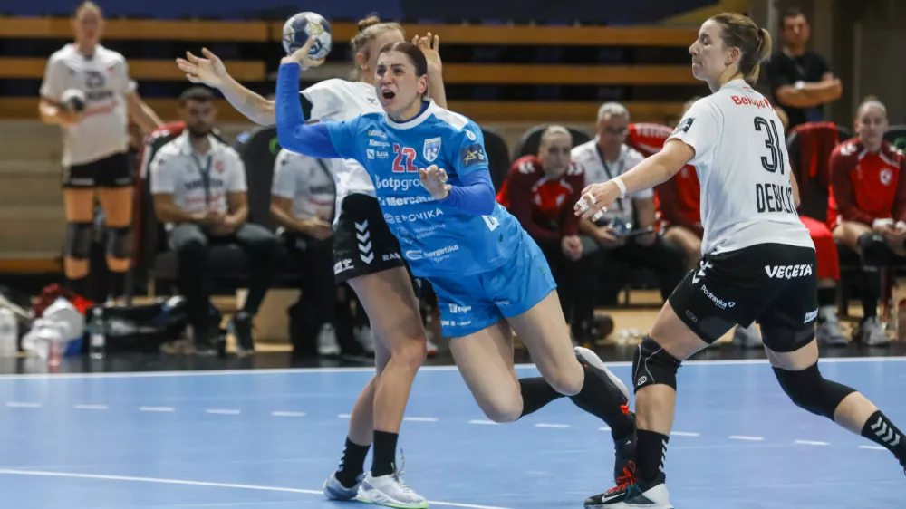 14.9.2025 - rokomet ženske - Krim OTP Group Mercator - Podravka Vegeta Foto: LUka Cjuha