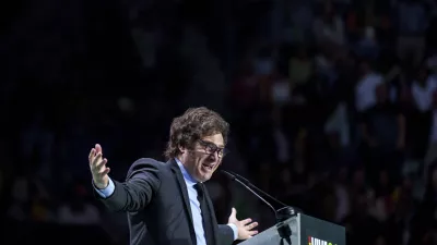 ZDA napovedale reševanje Mileia z 20 milijardami pomoči