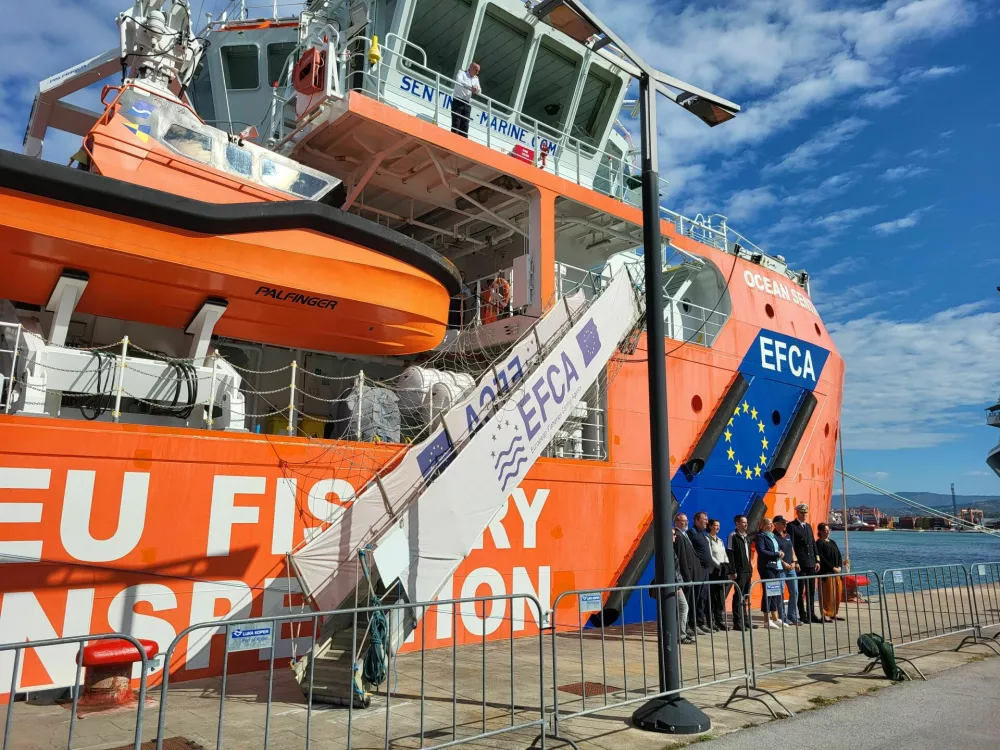 Ribiška inšpekcija v Kopru. Foto: Katja Gleščič