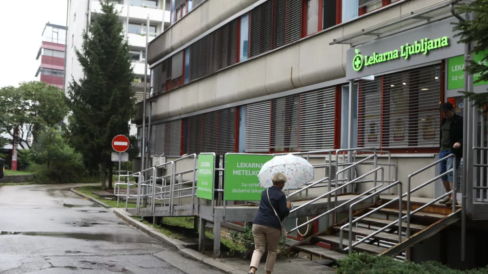 2.9.2025 - Lekarna Ljubljana - Dežurna lekarna ZD MetelkovaFoto: Luka Cjuha