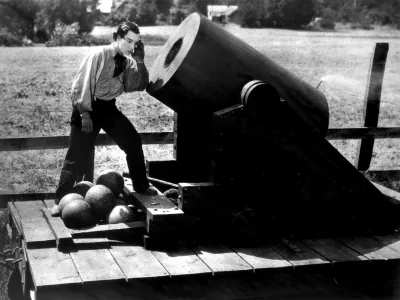 ﻿GeneralTHE GENERAL, ameriški film, 1926Režija Buster Keaton, igrata Buster Keaton, Marion Mack, Glen Cavender / Foto: Tv