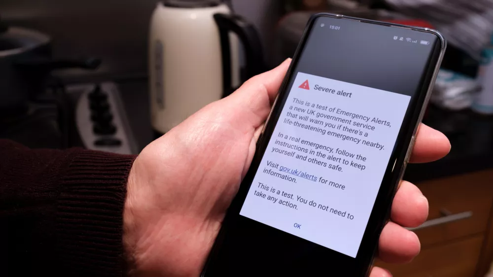 Tak sistem poznajo tudi drugod. Slika je iz Velike Britanije.