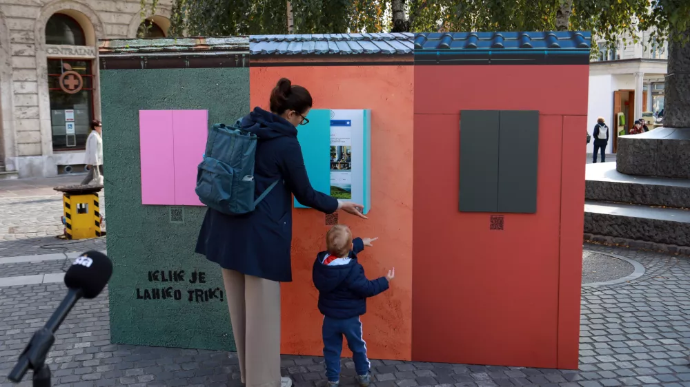 01.10.2025 - evropski mesec kibernetske varnosti, Prešernov trgFoto: Tomaž Skale