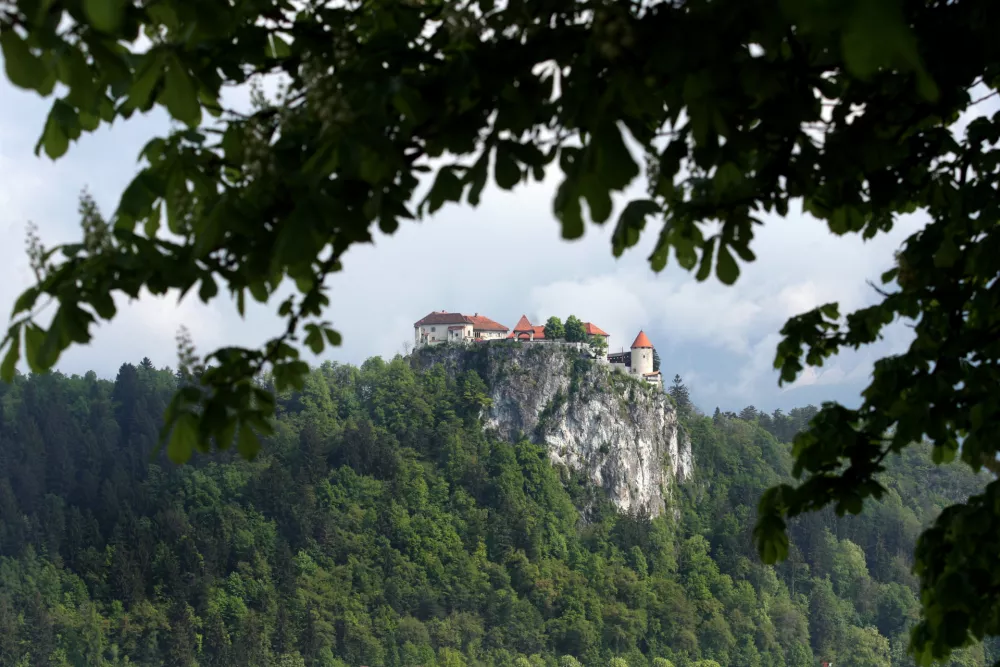Bled - Blejsko jezero - blejski grad//FOTO: Luka Cjuha