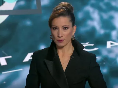 Erika Žnidaršič med oddajo / Foto: zajem zaslona / Foto: Zajem Zaslona