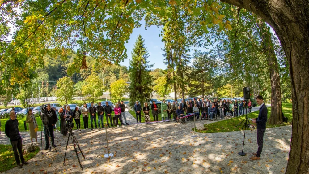 Zdravili&scaron;ki park zasijal v novi podobi