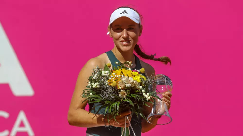 Kaja Juvan14.9.2025 - tenis turnir WTA Tivoli Ljubljana Foto: LUka Cjuha