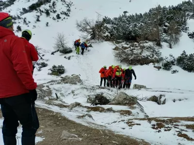 mala mojstrovka gorska nesreča plaz