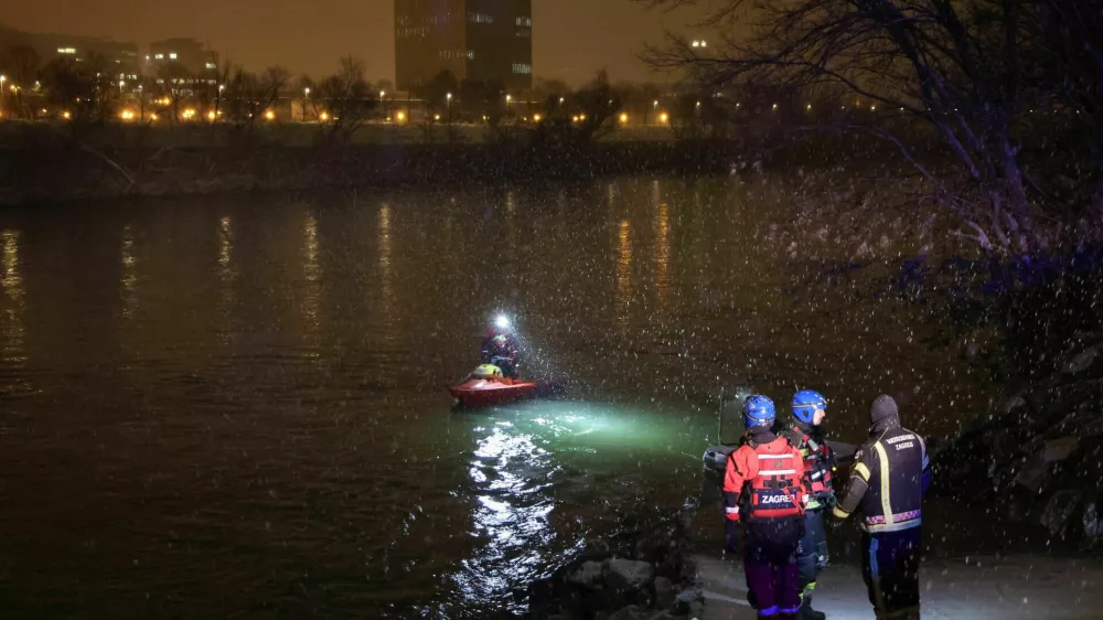 iskanje deklice v Savi na Hrvaškem