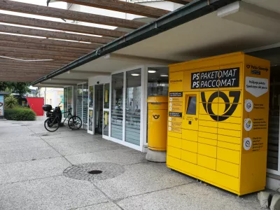 27.5.2025 - Paketomat - Pošta SlovenijeFoto: Luka Cjuha