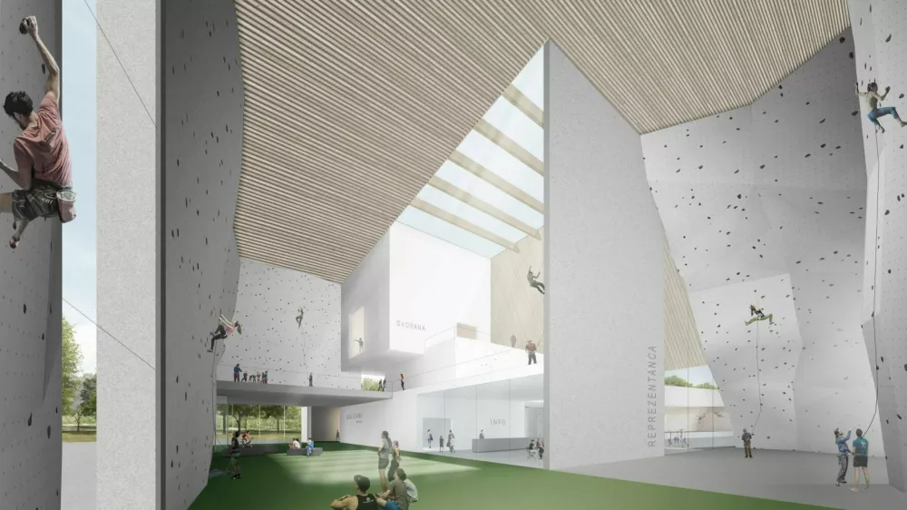 Občina išče podjetje za gradnjo plezalnega centra. Kdaj se bodo začela dela?