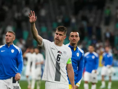 - Jaka Bijol.- 06.09.2024. Nogomet, Liga narodov. Tekma 1. kroga Slovenija - Avstrija.//FOTO: Bojan Velikonja