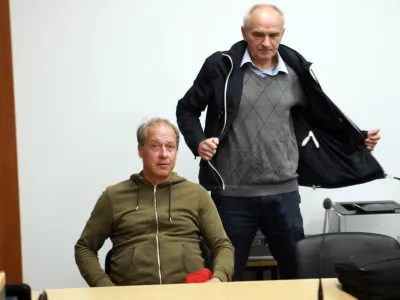 07.10.2025 - sodišče, obtoženi, Robert ZavašnikFoto: Tomaž Skale 