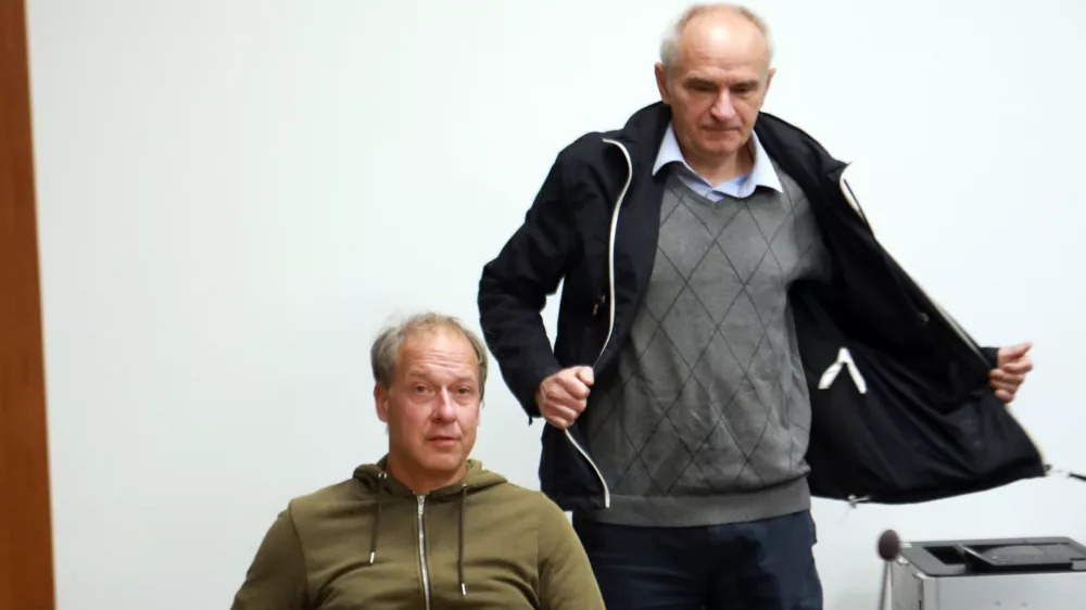 07.10.2025 - sodišče, obtoženi, Robert ZavašnikFoto: Tomaž Skale 