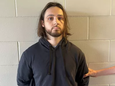 Jonathan Rinderknecht, 29, is posed after his arrest on charges that he intentionally ignited the Pacific Palisades Fire in Los Angeles, before his first court appearance in Orlando, Florida, U.S. October 8, 2025. Department of Justice/Handout via REUTERS  THIS IMAGE HAS BEEN SUPPLIED BY A THIRD PARTY. THIS PICTURE WAS PROCESSED BY REUTERS TO ENHANCE QUALITY. AN UNPROCESSED VERSION HAS BEEN PROVIDED   TPX IMAGES OF THE DAY