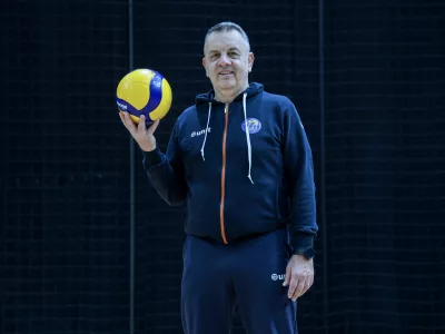 - 08.10.2025 - Igor Kolakovič trener ACH//FOTO: Jaka Gasar