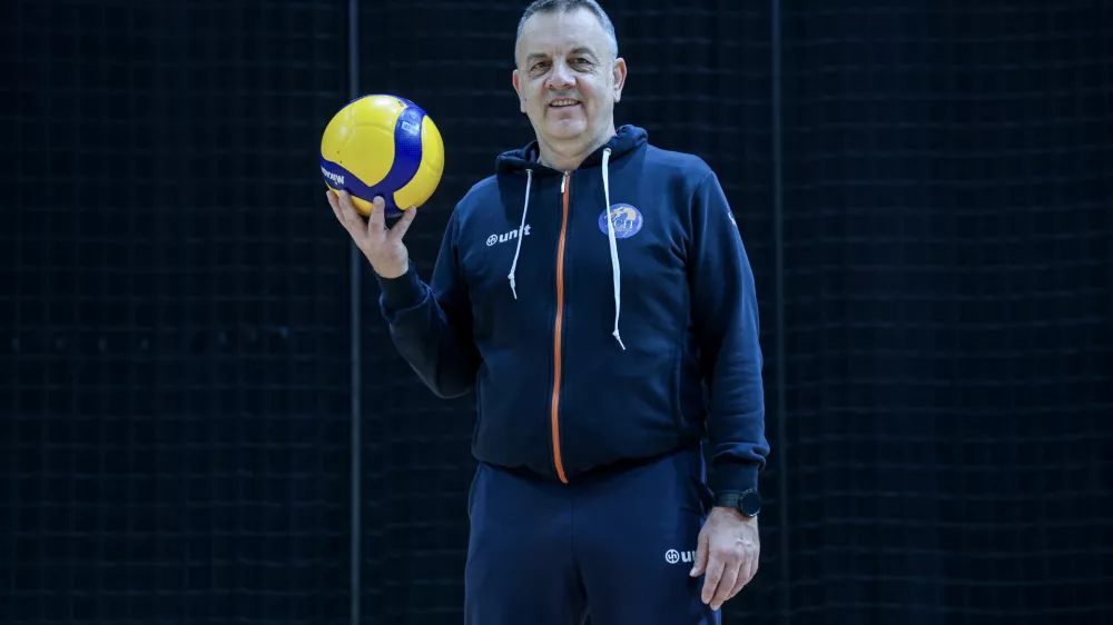 - 08.10.2025 - Igor Kolakovič trener ACH//FOTO: Jaka Gasar