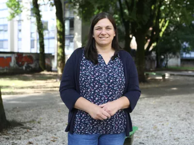 11.09.2025 - Jana Lampe, vodja mednarodne pomoči pri Slovenski karitas,Foto: Luka Cjuha