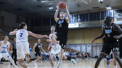 Luka Kureš- 04.06.2025 - košarka - Ilirija - Cibona, Hala Tivoli//FOTO: Jaka Gasar